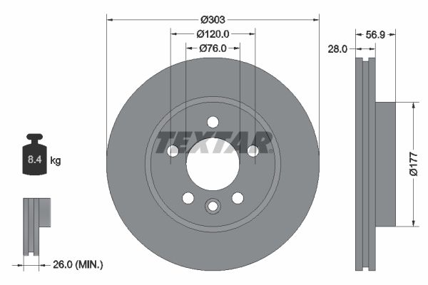 Brake Disc 92228905