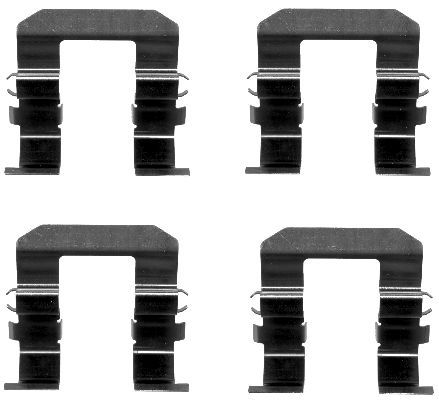 Juego de accesorios, balatas de frenos