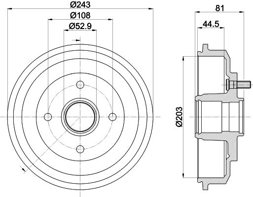 TAMBOUR DE FREIN