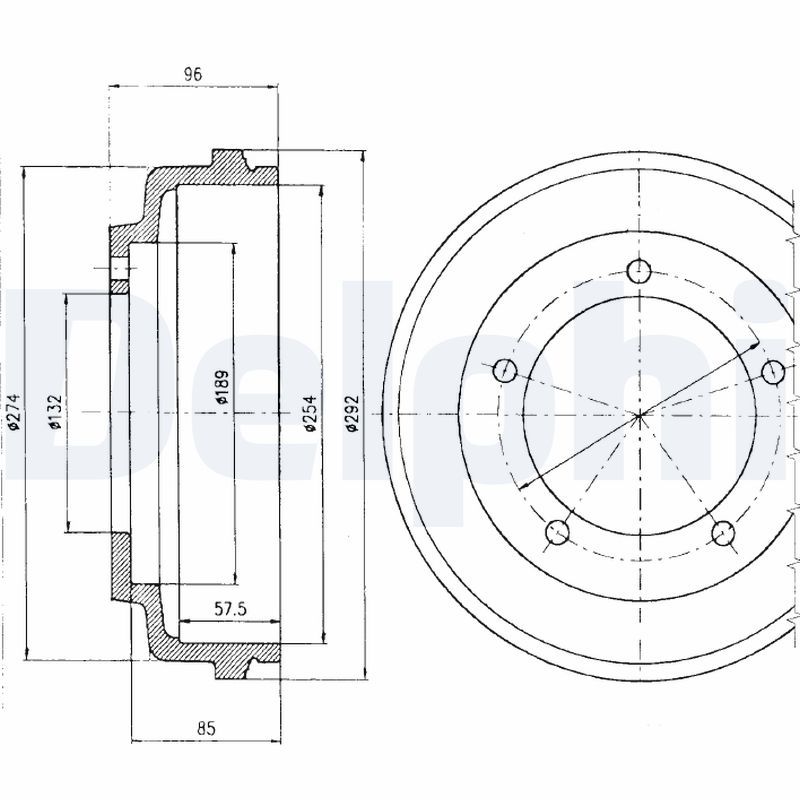 TAMBOUR DE FREIN  0702