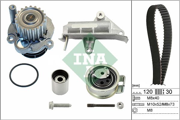 Water Pump & Timing Belt Kit 530 0177 30