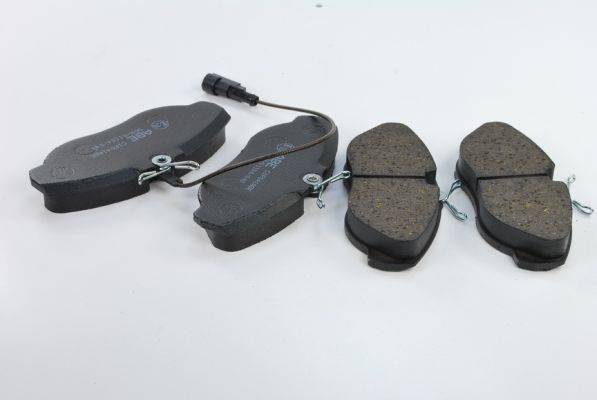 Bremsbelagsatz, Scheibenbremse