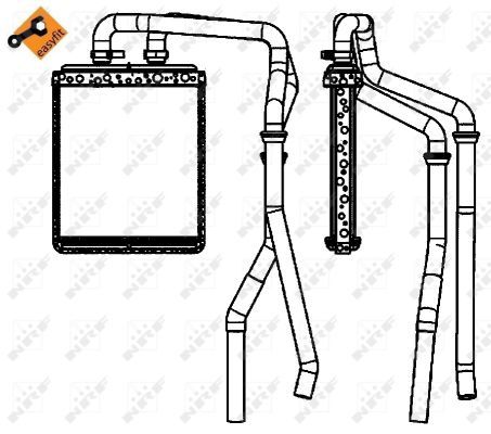 W&auml;rmetauscher, Innenraumheizung