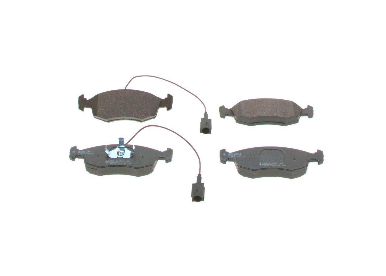 Brake Pad Set, disc brake 0 986 424 515