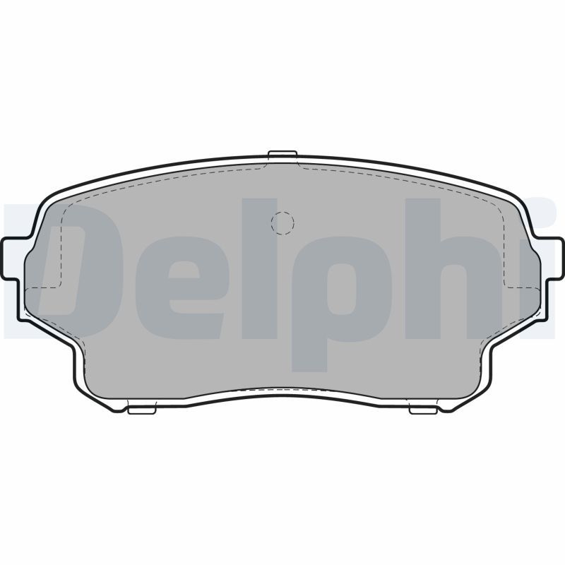 Brake Pad Set, disc brake LP2000