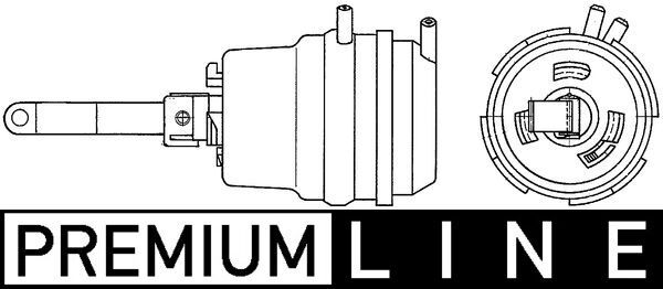 Stellelement, Mischklappe