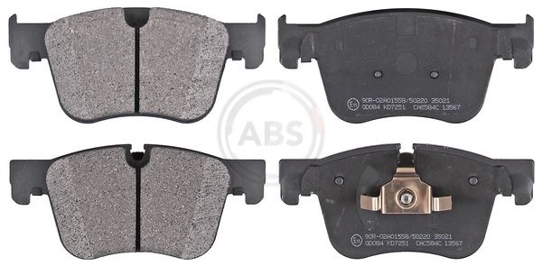 Brake Pad Set, disc brake 35021