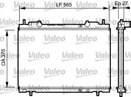 RAD MOT FIAT BRAVO, BRAVA I  9900