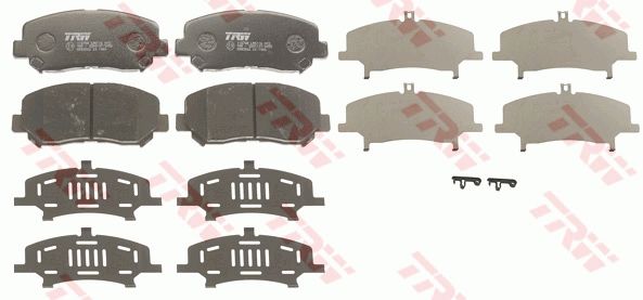 TRW DISC BRAKE PADS - TecDoc 2
