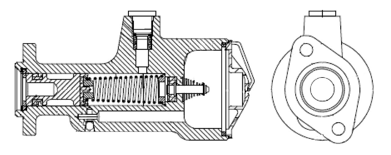 F 026 005 006 BOSCH adóhenger, kuplung
