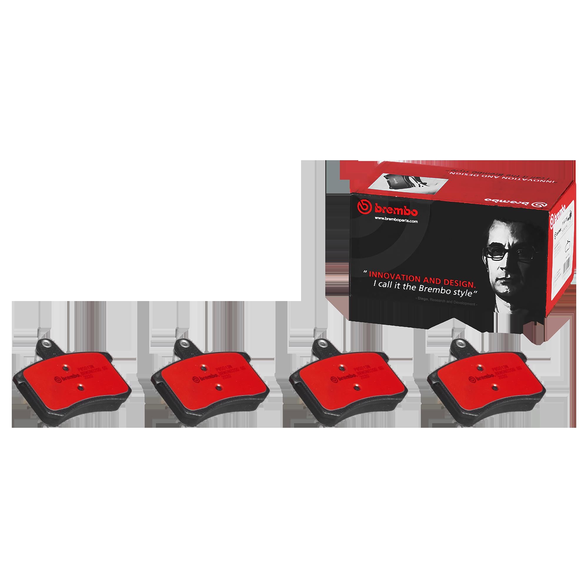 BREMBO DISC PAD -  AUDI A4 1.8 B5 95-99 (RR) - TecDoc 1