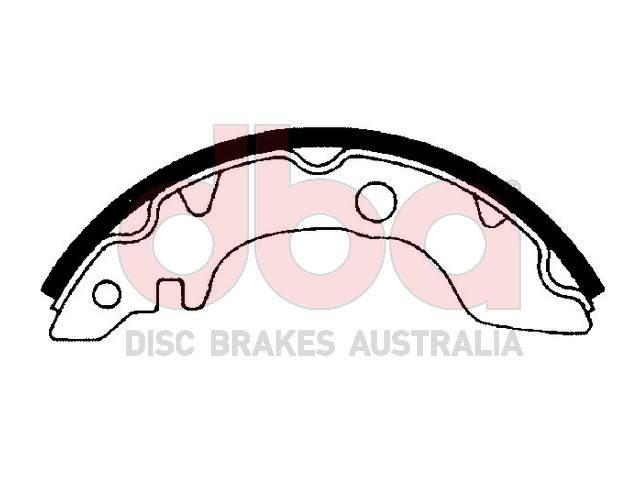 Street Series Brake Shoes [Subaru Sherpa 170mm] - TecDoc Only