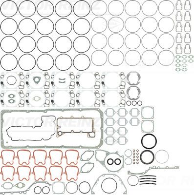 Juego completo de empaques, motor