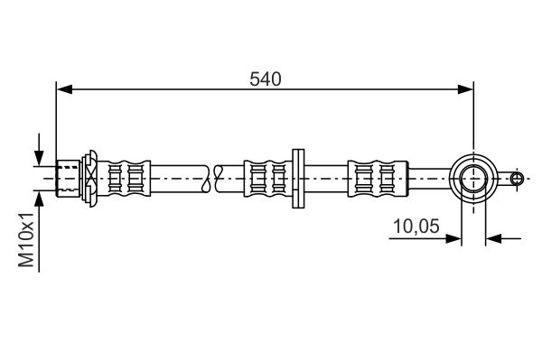 Brake Hose 1 987 476 838