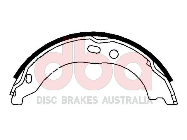 Street Series Brake Shoes [Citroen / Fiat / Peugeot Parking Brake 172mm] - TecDoc Only
