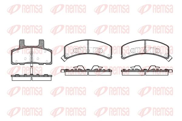 Premium Front Brake Pad Set Premium Front Brake Pad Set