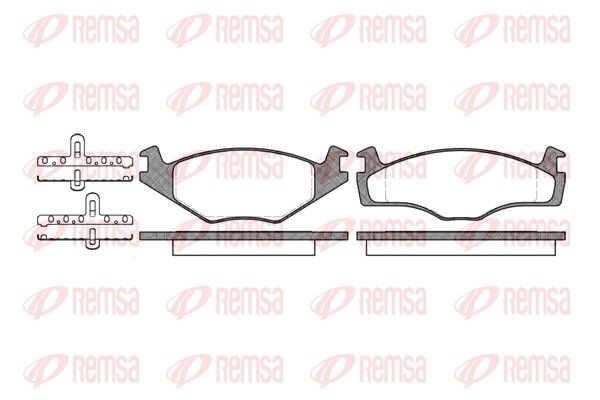 Brake Pad Set, disc brake 0171.00