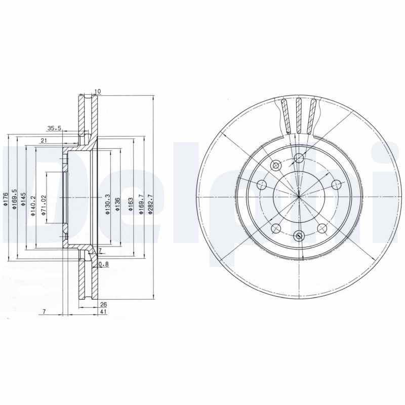 Brake Disc BG2688