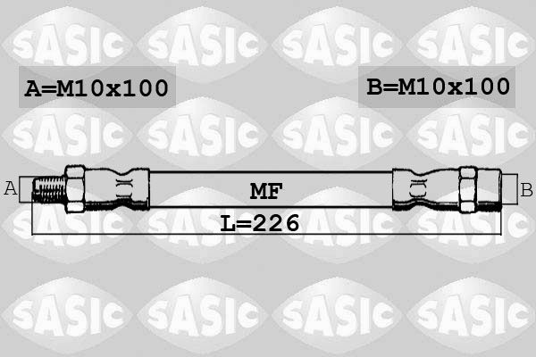SBH6279 SASIC fékcső