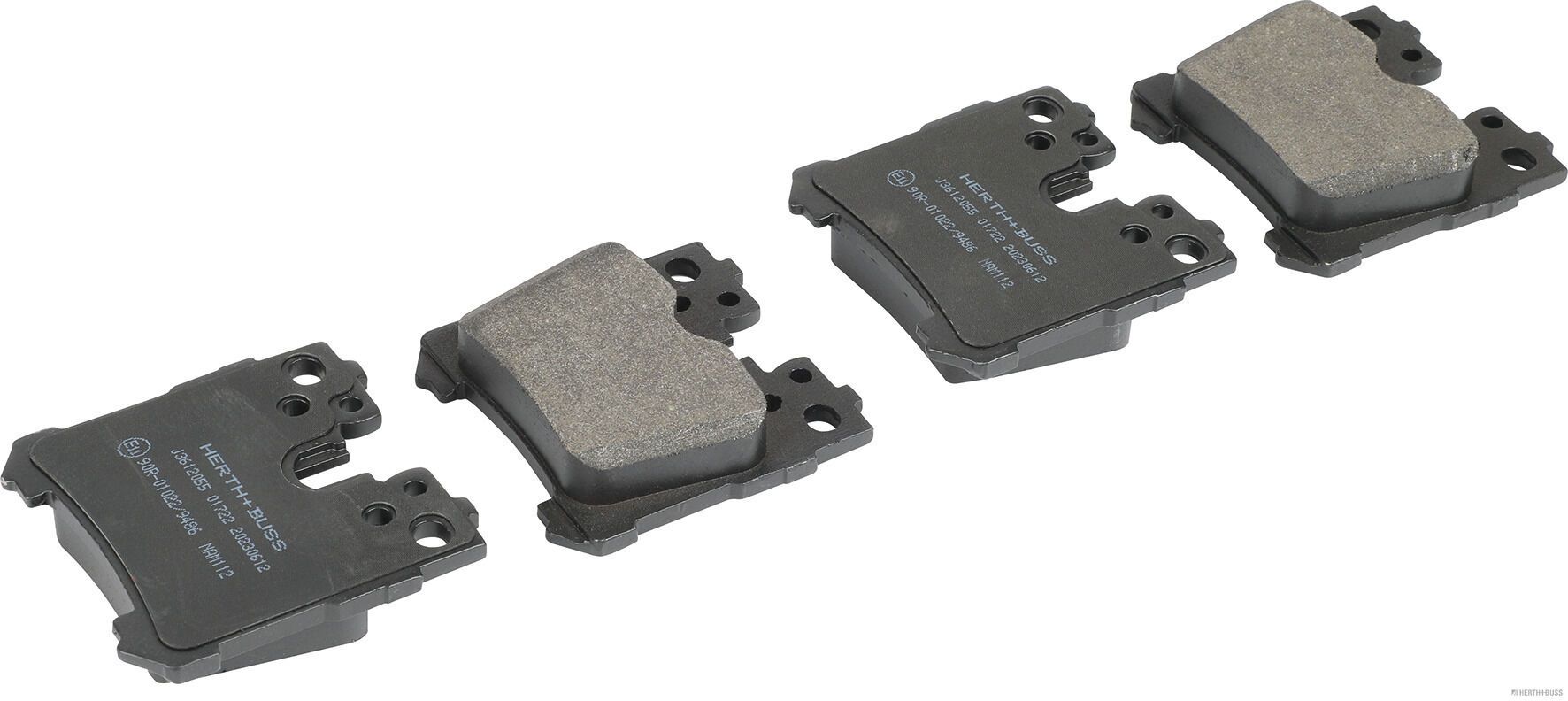 Bremsbelagsatz, Scheibenbremse