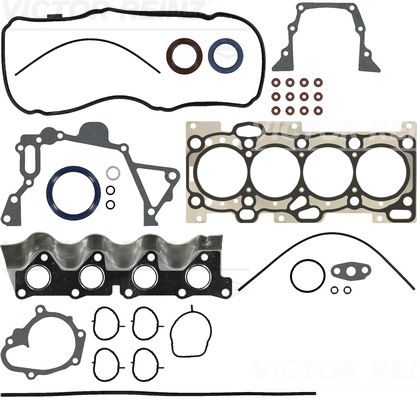 Juego completo de empaques, motor