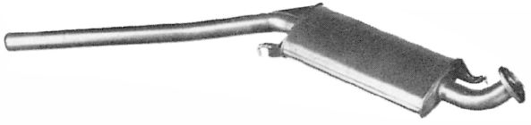 Mittelschalldämpfer