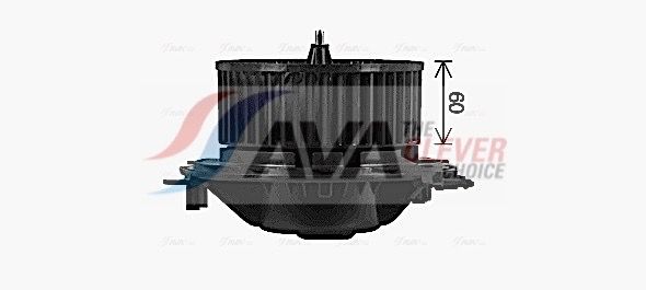 AVA QUALITY COOLING VN8432 - Innenraumgebl&auml;se