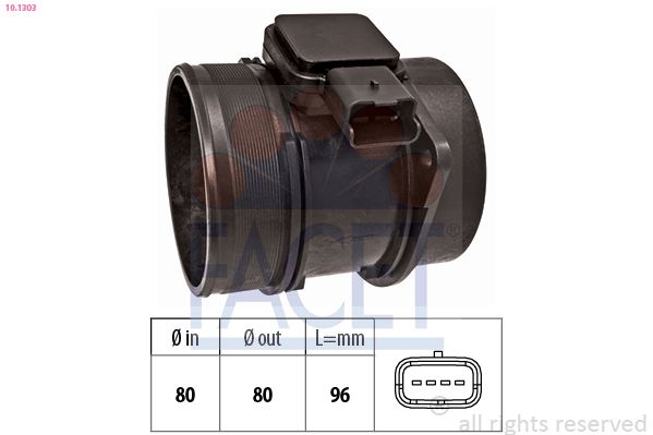 Mass Air Flow Sensor 10.1303