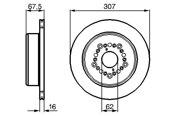 Brake Disc 0 986 479 023