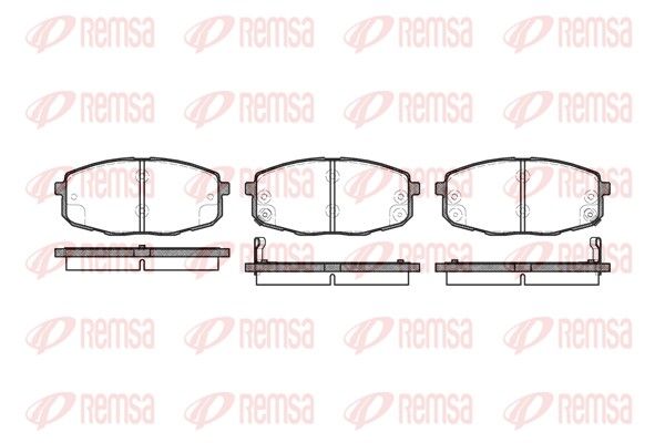 Premium Front Brake Pad Set Premium Front Brake Pad Set