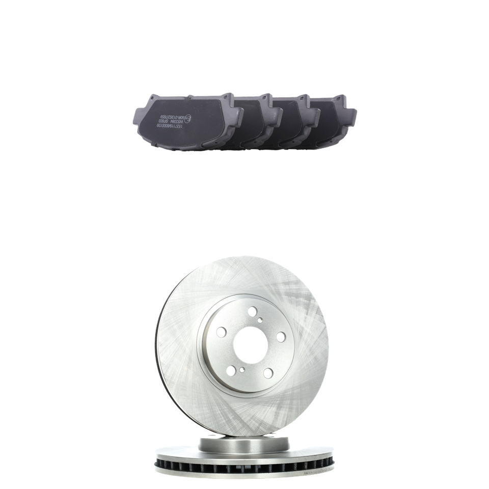 Remmenset, remschijf