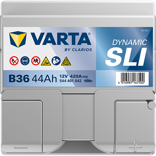 VARTA BLUE dynamic B36 12 V 44 Ah 420 A/EN gefüllt VARTA BLUE dynamic B36 12 V 44 Ah 420 A/EN gefüllt