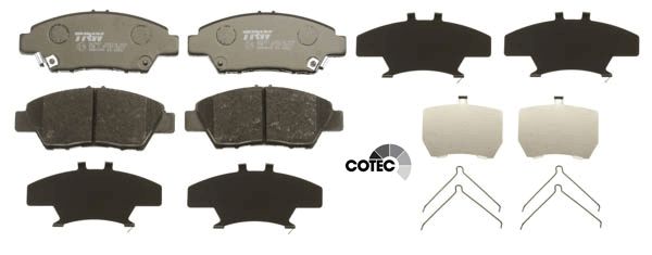 TRW DISC BRAKE PADS - TecDoc Only