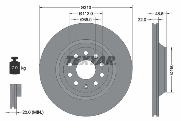 Brake Disc 92140703