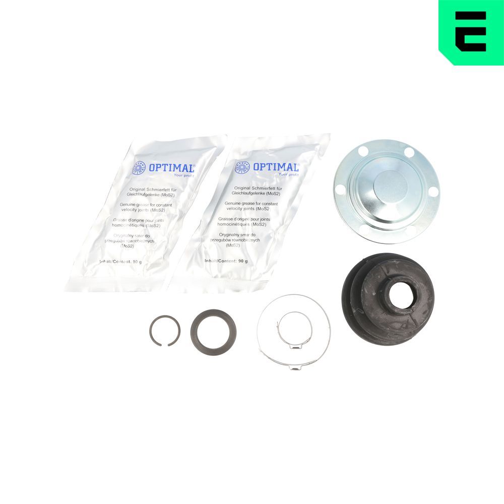 Faltenbalgsatz, Antriebswelle