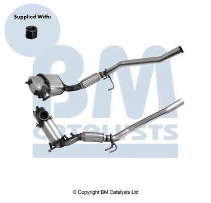 BM CATALYSTS BM11165H - Ru&szlig;-/Partikelfilter, Abgasanlage Approved