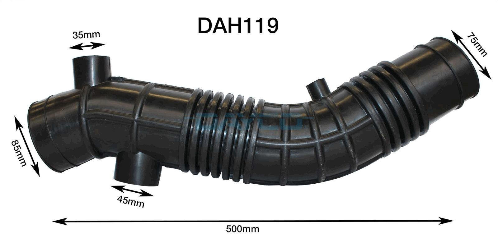DAYCO AIR INTAKE HOSE TOYOTA - TecDoc Only