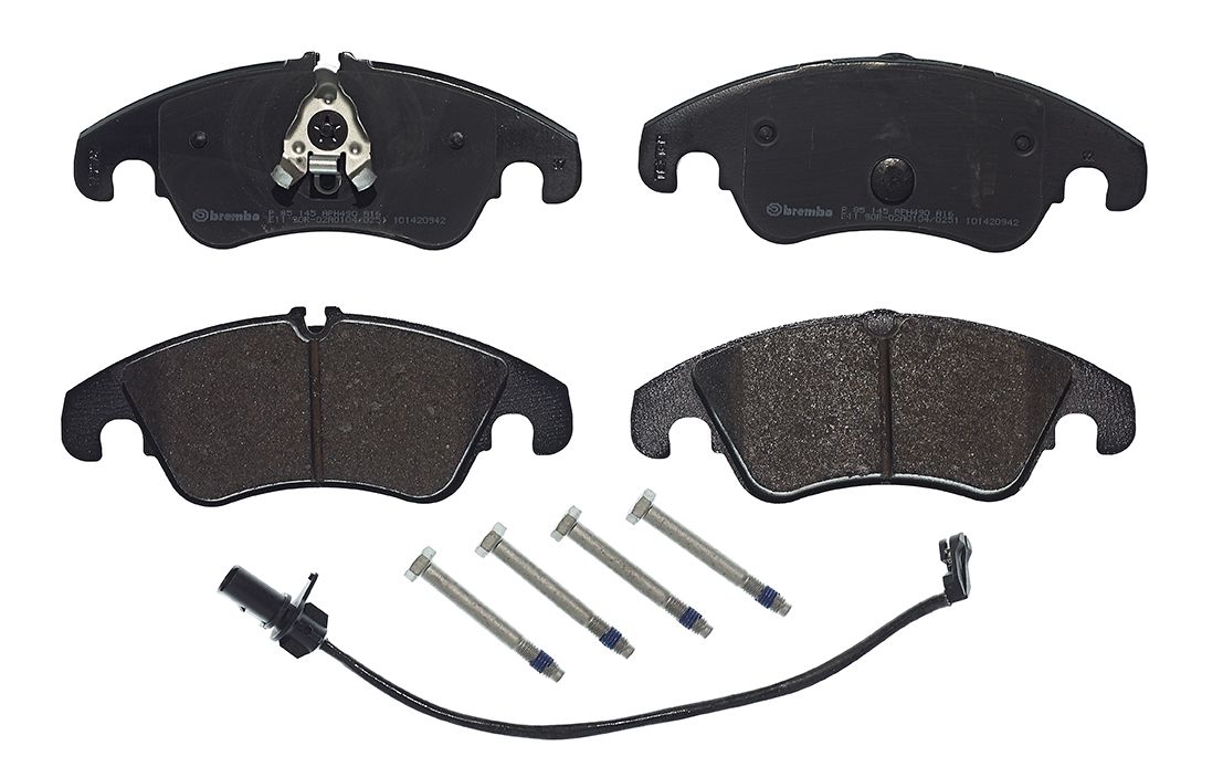 BREMBO P 85 145 - Bremsbelagsatz, Scheibenbremse PRIME LINE