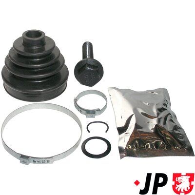 Faltenbalgsatz, Antriebswelle