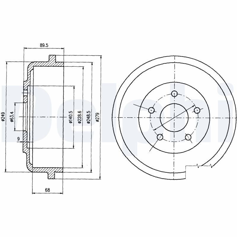 Brake Drum BF488