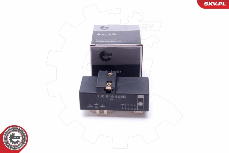 Relais, Kühlerlüfternachlauf