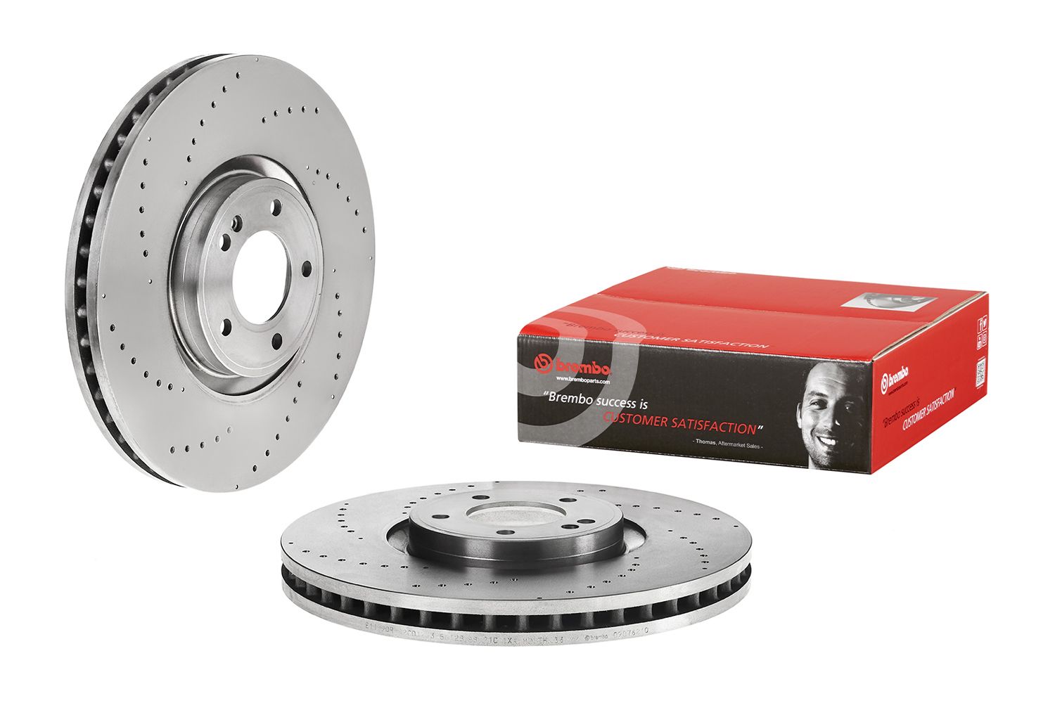 MERCEDES AMG G63 W463 20-On (FRT) *X/Drilled - TecDoc 2