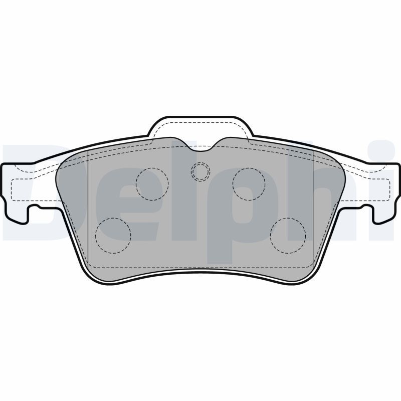 Brake Pad Set, disc brake LP3303