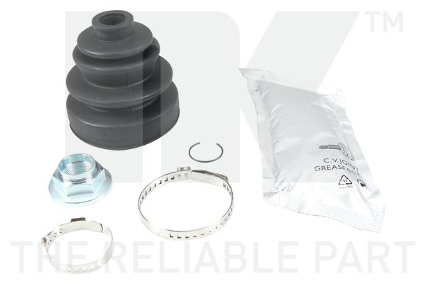 Faltenbalgsatz, Antriebswelle