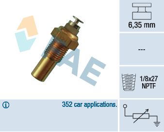 Sensor, Kühlmitteltemperatur