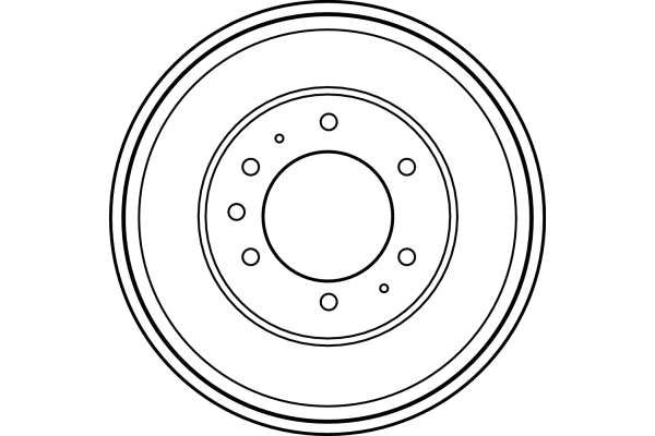 TRW BRAKE DRUM - TecDoc 2