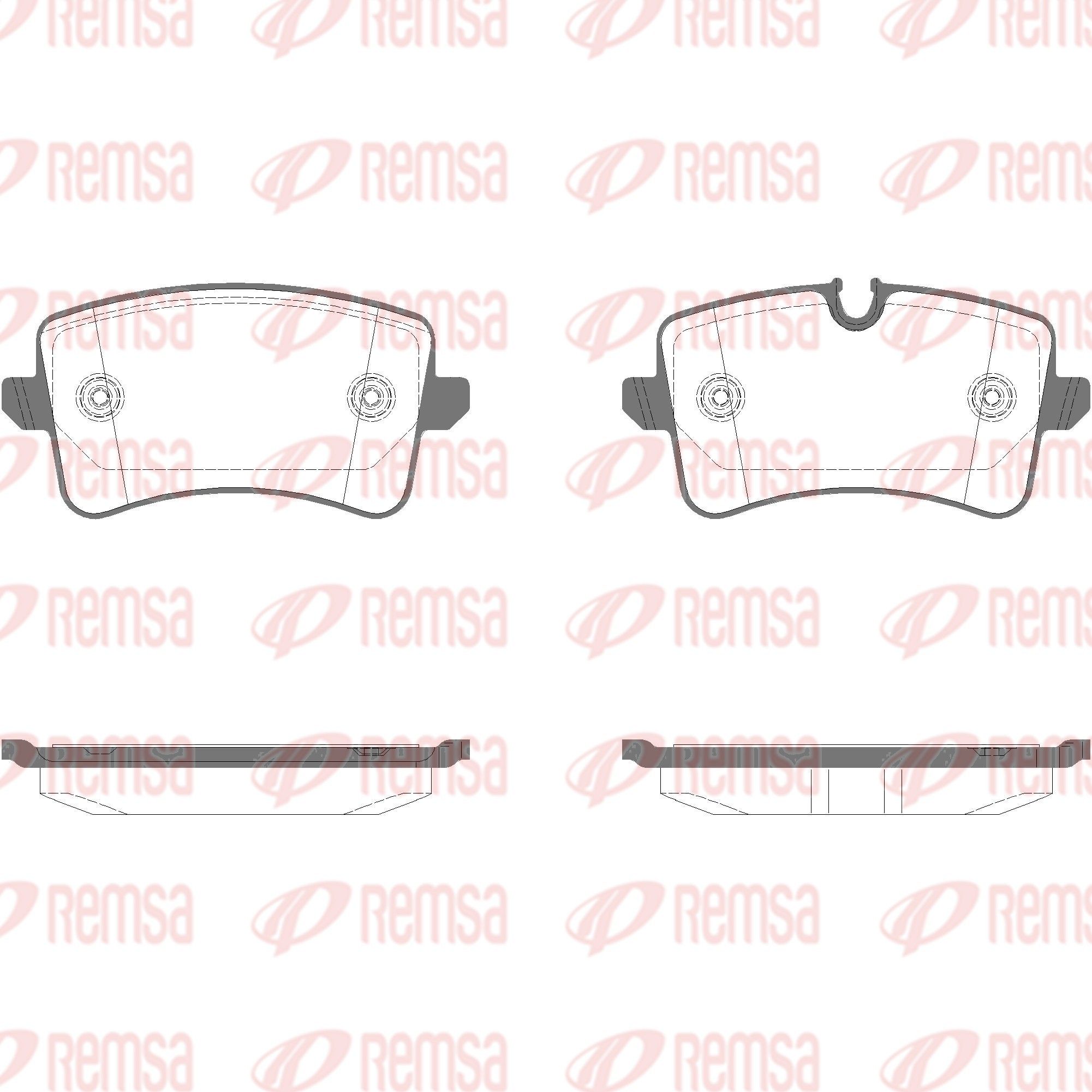 Brake Pad Set, disc brake 1343.14