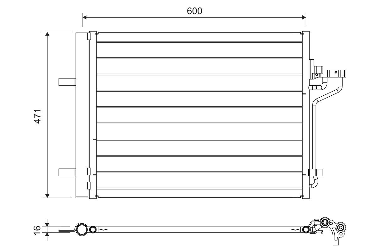 COND FORD C-MAX