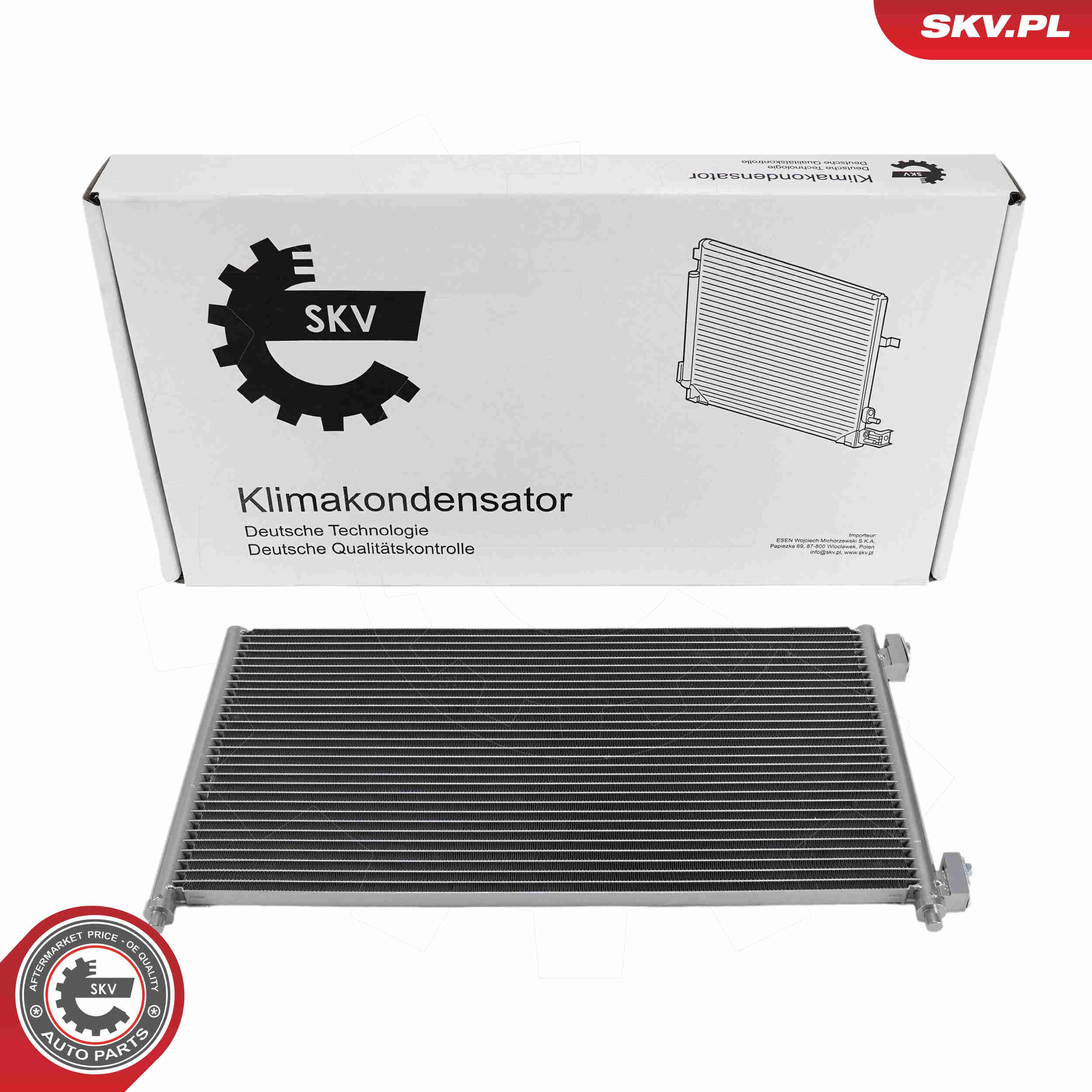 86SKV567 ESEN SKV kondenzátor, klíma