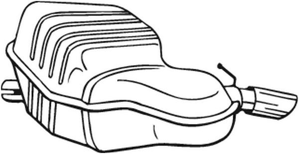 BOSAL 235-149 - Endschalld&auml;mpfer